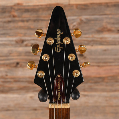 Epiphone Popa Chubby Signature Flying V Natural Electric Guitars / Solid Body