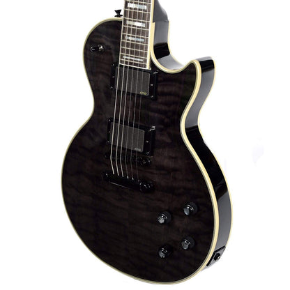 Epiphone Prophecy Les Paul Custom Plus EX Outfit Midnight Ebony Electric Guitars / Solid Body