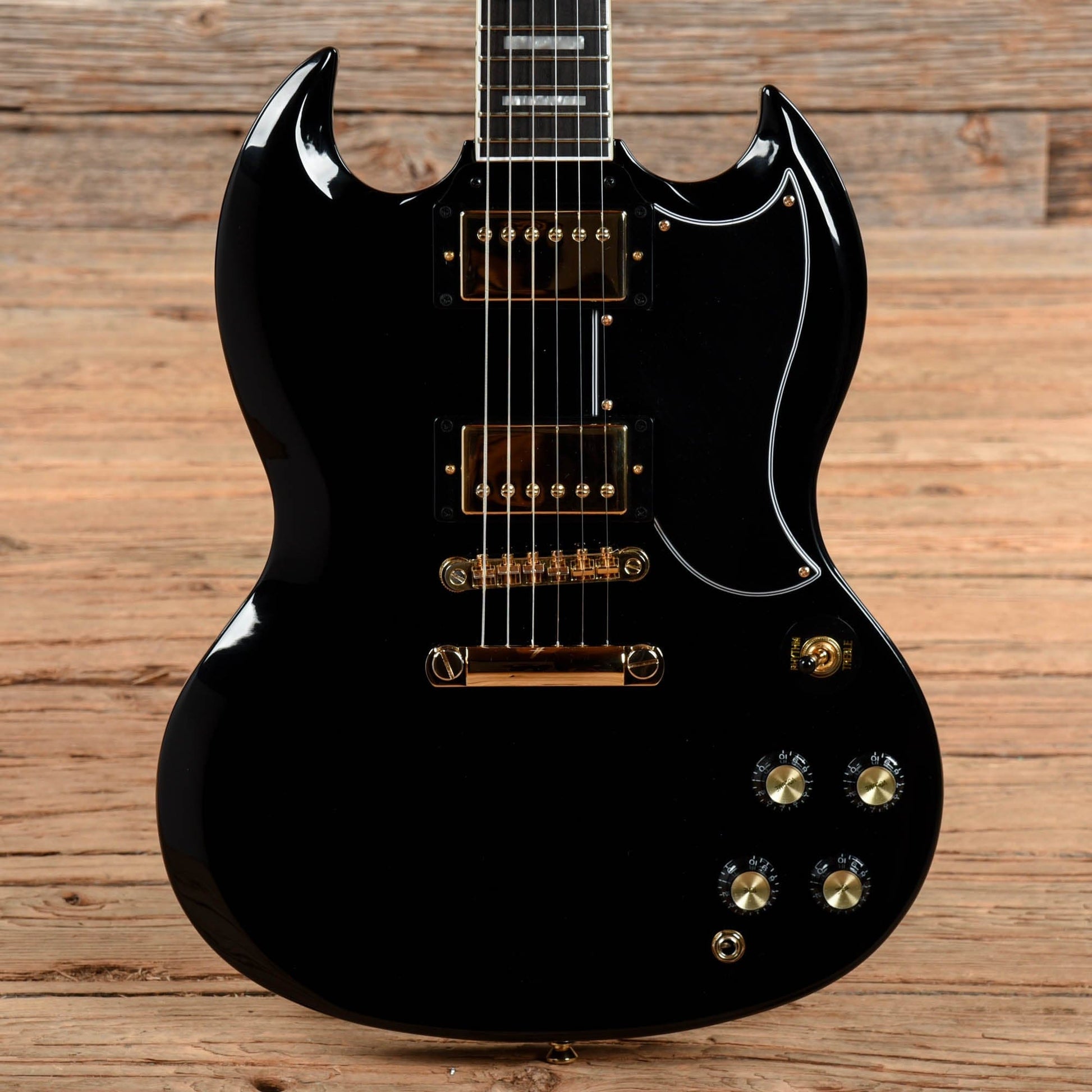 Epiphone SG Custom Ebony 2022 Electric Guitars / Solid Body