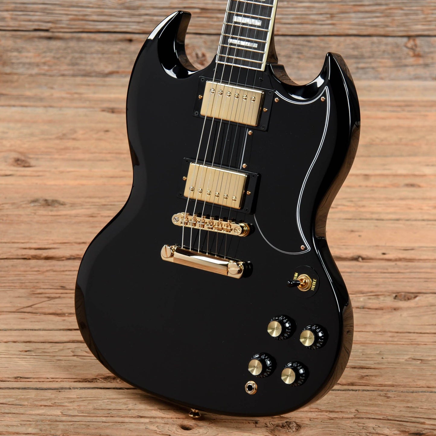 Epiphone SG Custom Ebony 2022 Electric Guitars / Solid Body