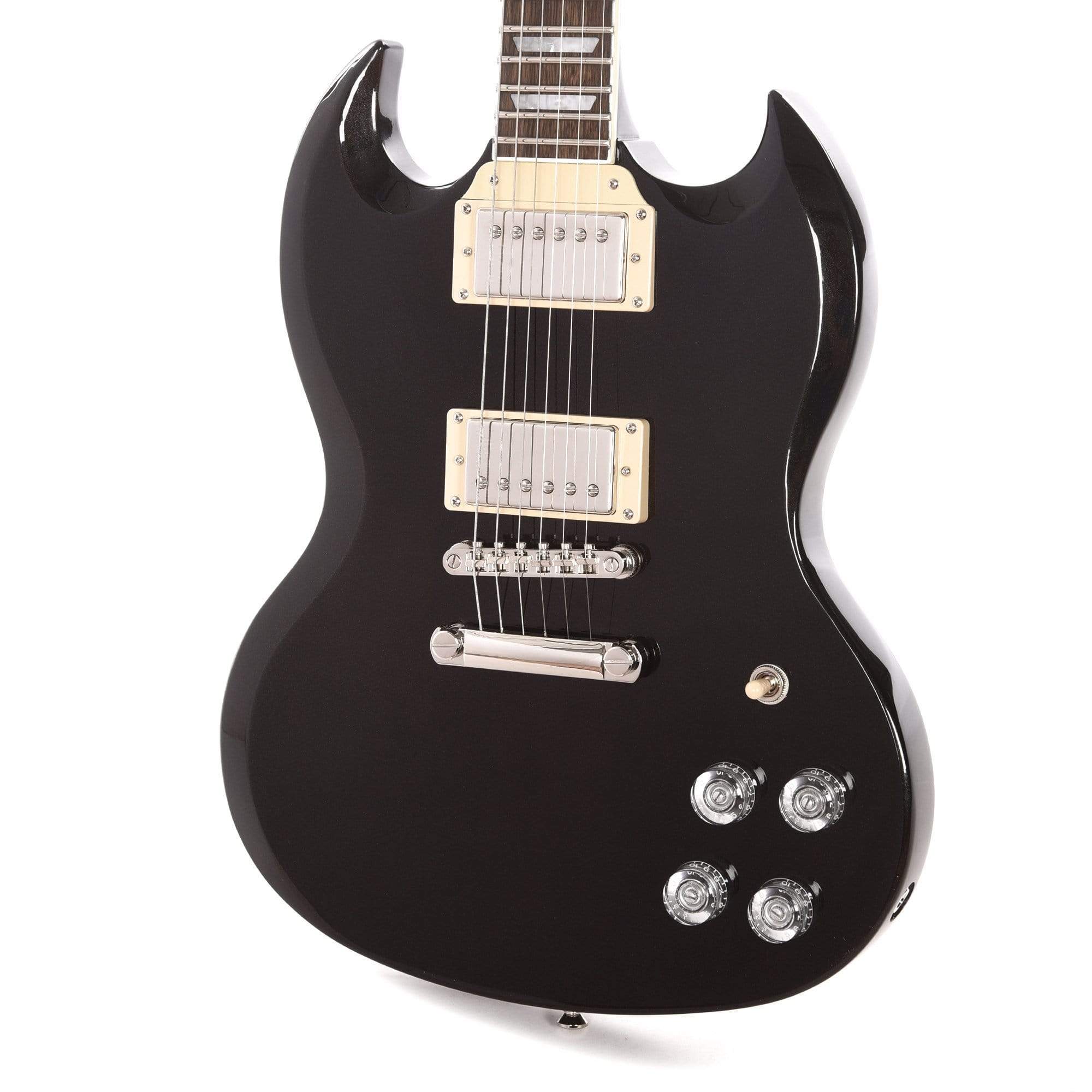 Epiphone SG Muse Jet Black Metallic Electric Guitars / Solid Body