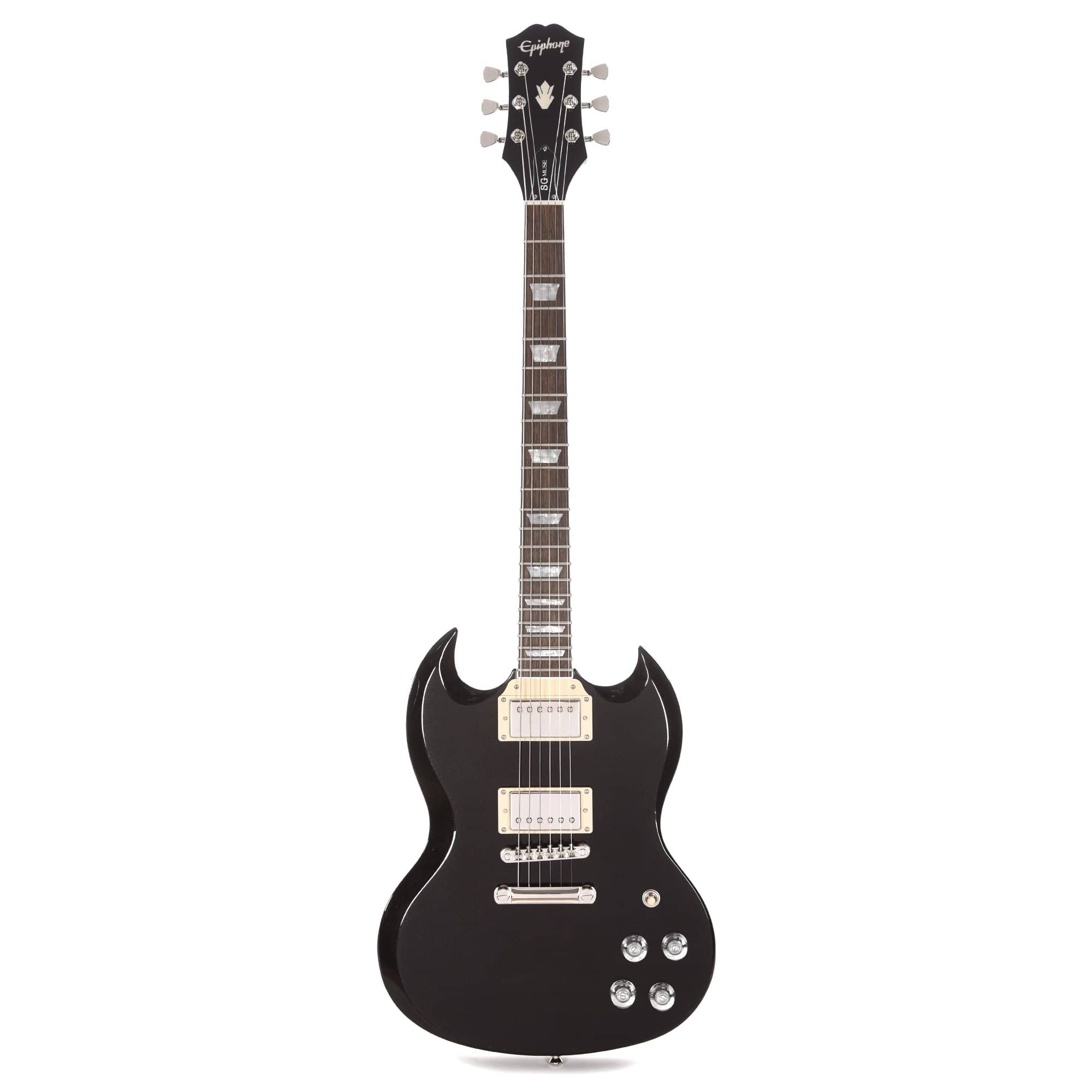 Epiphone SG Muse Jet Black Metallic Electric Guitars / Solid Body
