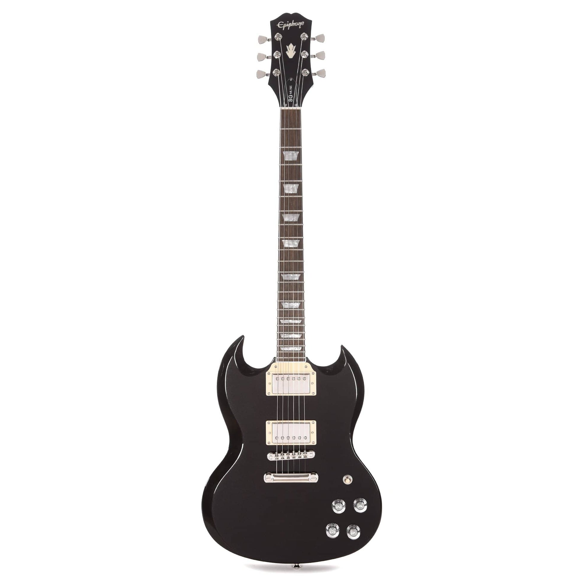 Epiphone SG Muse Jet Black Metallic Electric Guitars / Solid Body