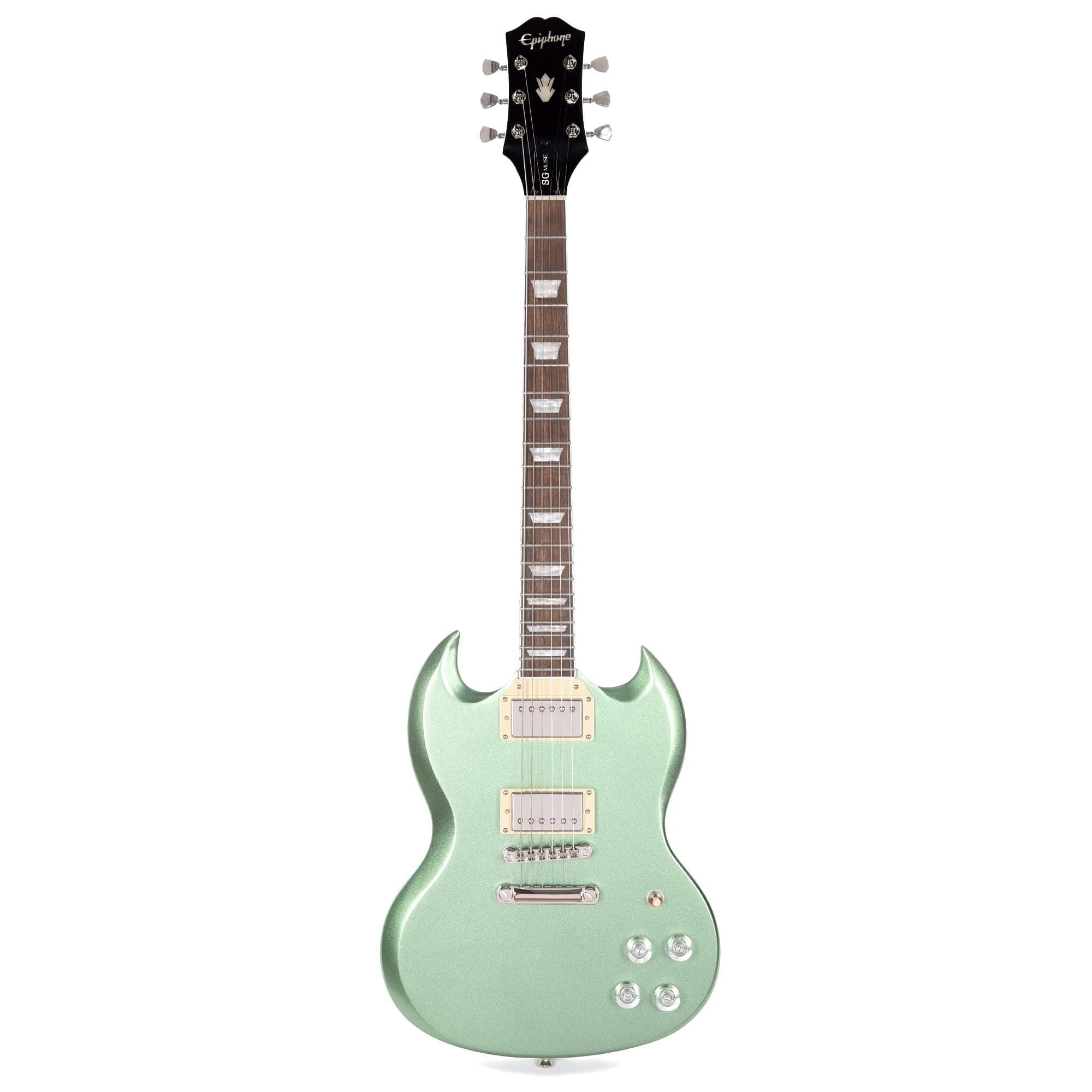 Epiphone SG Muse Wanderlust Green Metallic Electric Guitars / Solid Body