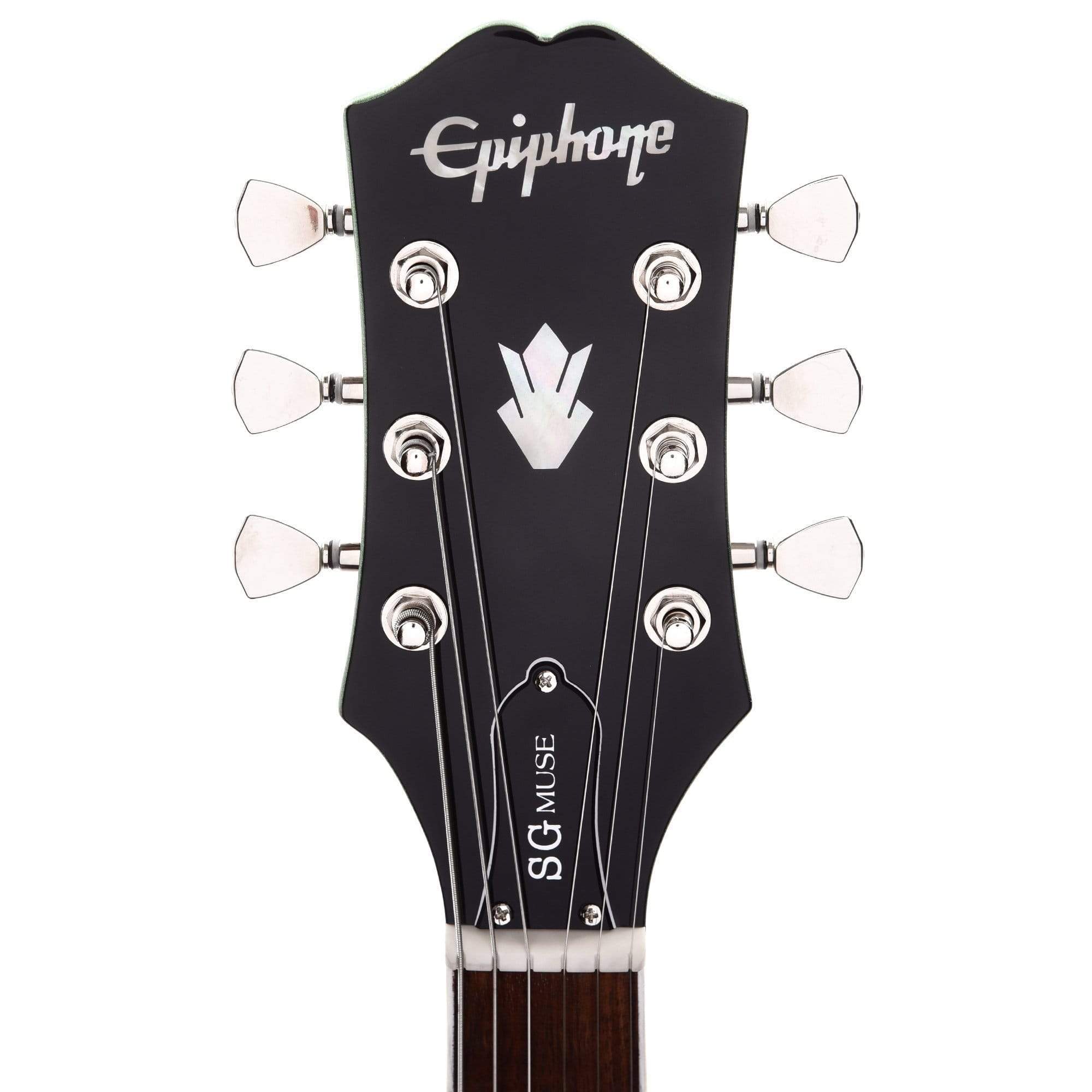 Epiphone SG Muse Wanderlust Green Metallic Electric Guitars / Solid Body