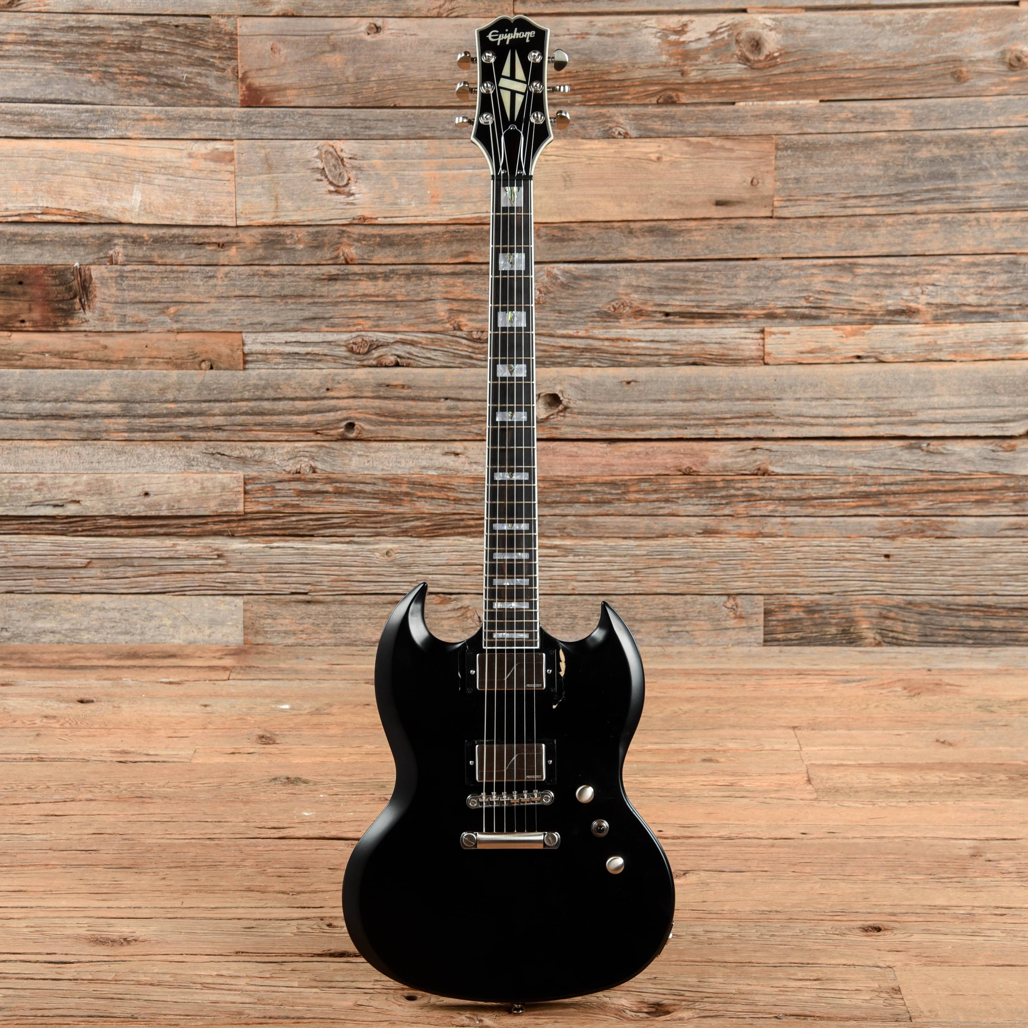 Epiphone SG Prophecy Black Aged Gloss Electric Guitars / Solid Body
