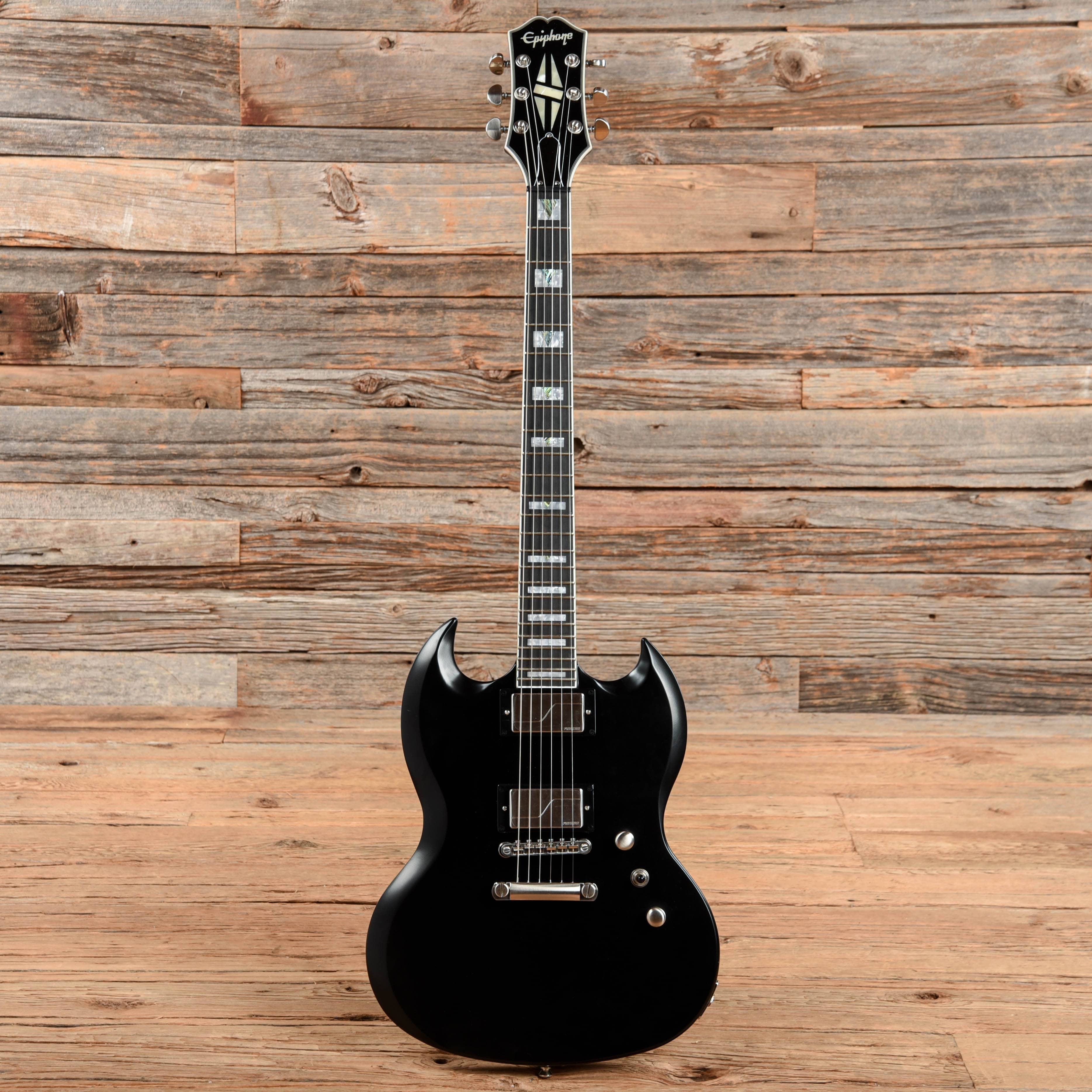 Epiphone SG Prophecy Black Aged Gloss Electric Guitars / Solid Body