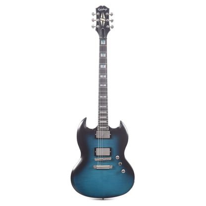 Epiphone SG Prophecy Blue Tiger Aged Gloss Electric Guitars / Solid Body