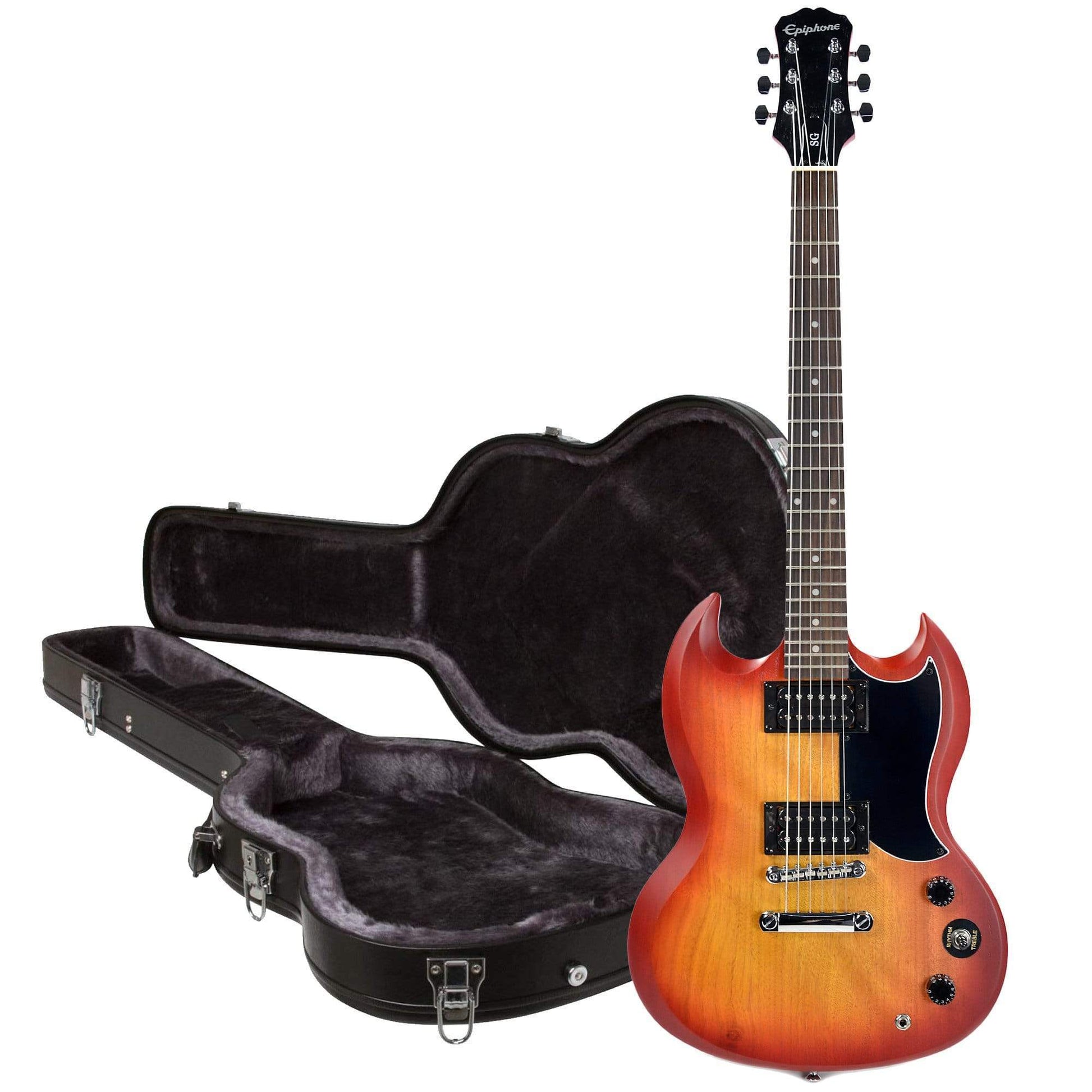 Epiphone SG Special VE Heritage Cherry Sunburst and Epiphone 