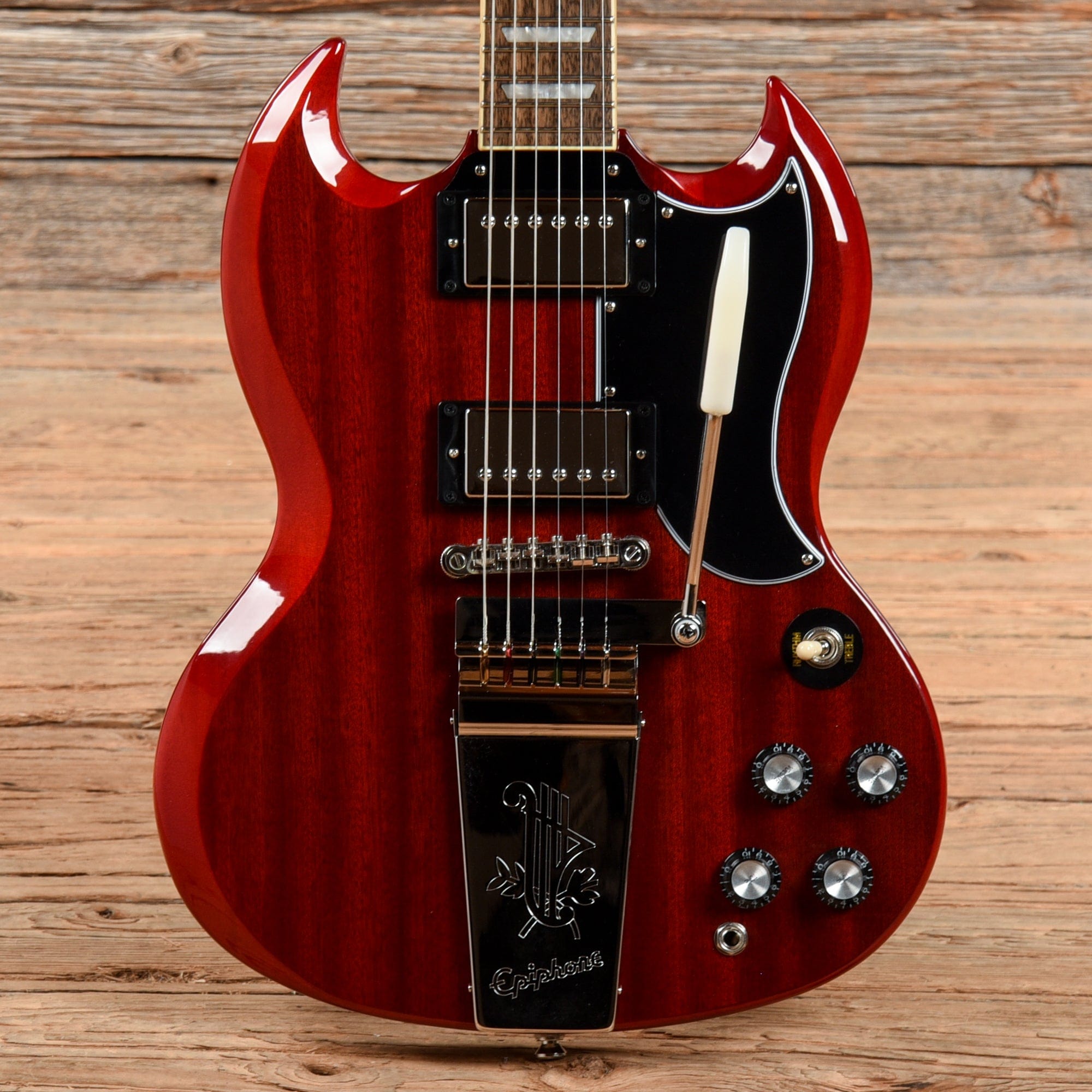 Epiphone SG Standard '61 Maestro Cherry 2022 Electric Guitars / Solid Body