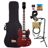 Epiphone SG Standard '61 Vintage Cherry Essentials Bundle Electric Guitars / Solid Body