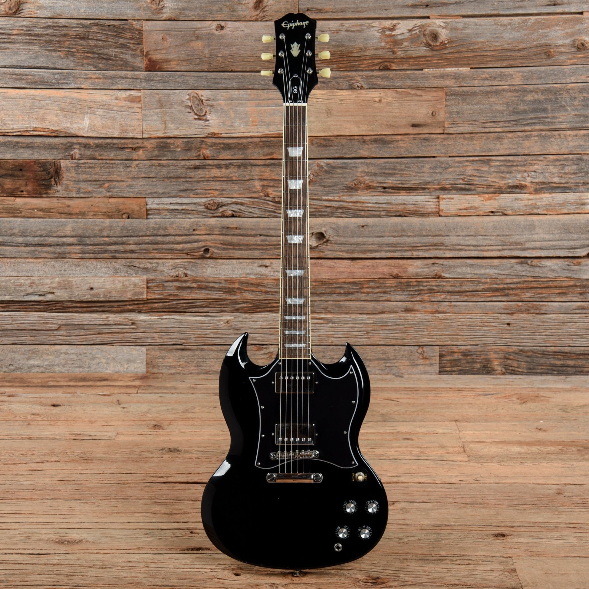 Epiphone SG Standard Black 2002 Electric Guitars / Solid Body