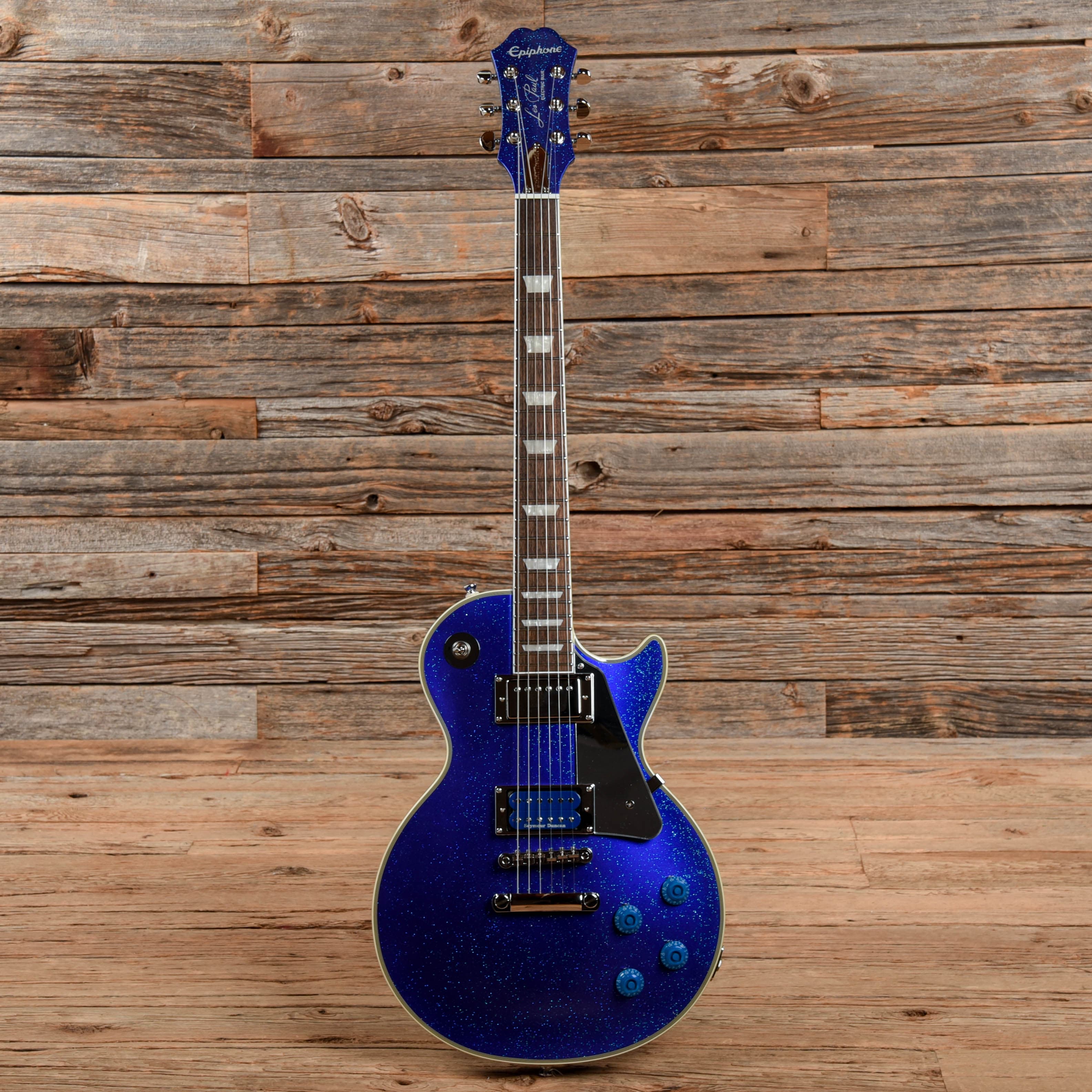 Blue Lp Custom Epiphone Tommy Thayer Signature