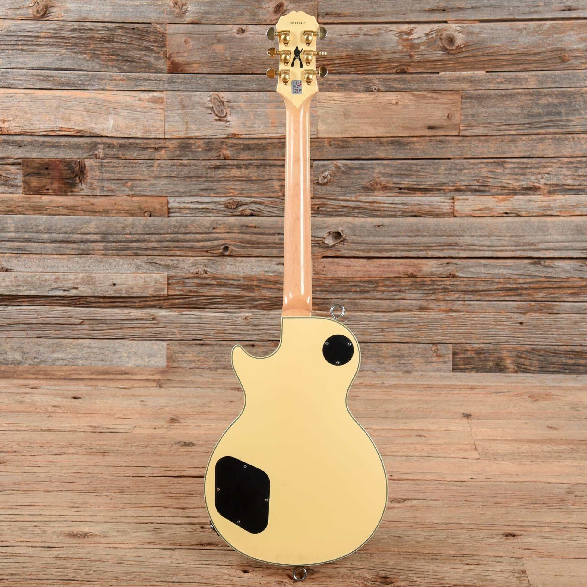 Epiphone Zakk Wylde Signature Les Paul Custom Antique Ivory with Bullseye 2005 Electric Guitars / Solid Body