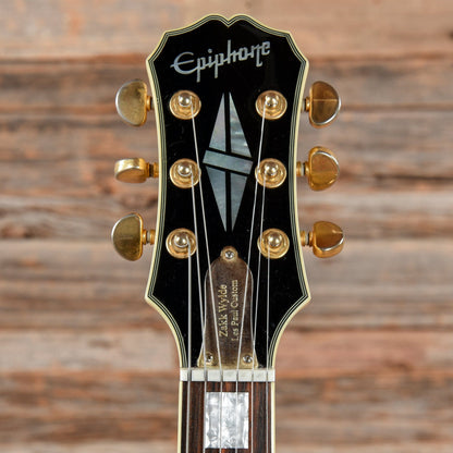 Epiphone Zakk Wylde Signature Les Paul Custom Antique Ivory with Bullseye 2005 Electric Guitars / Solid Body