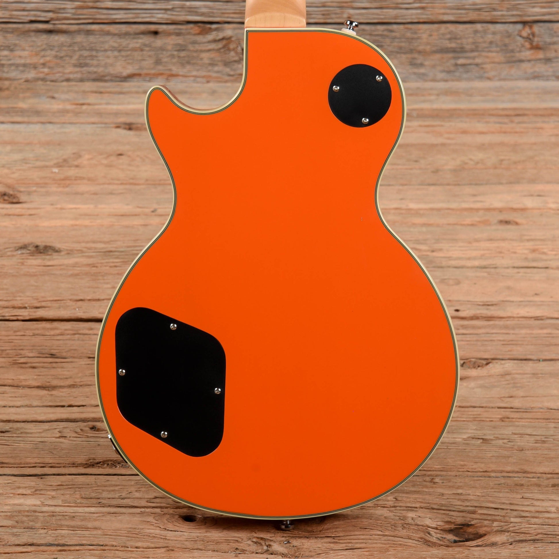 Epiphone Zakk Wylde Signature Les Paul Custom Buzzsaw Orange Electric Guitars / Solid Body