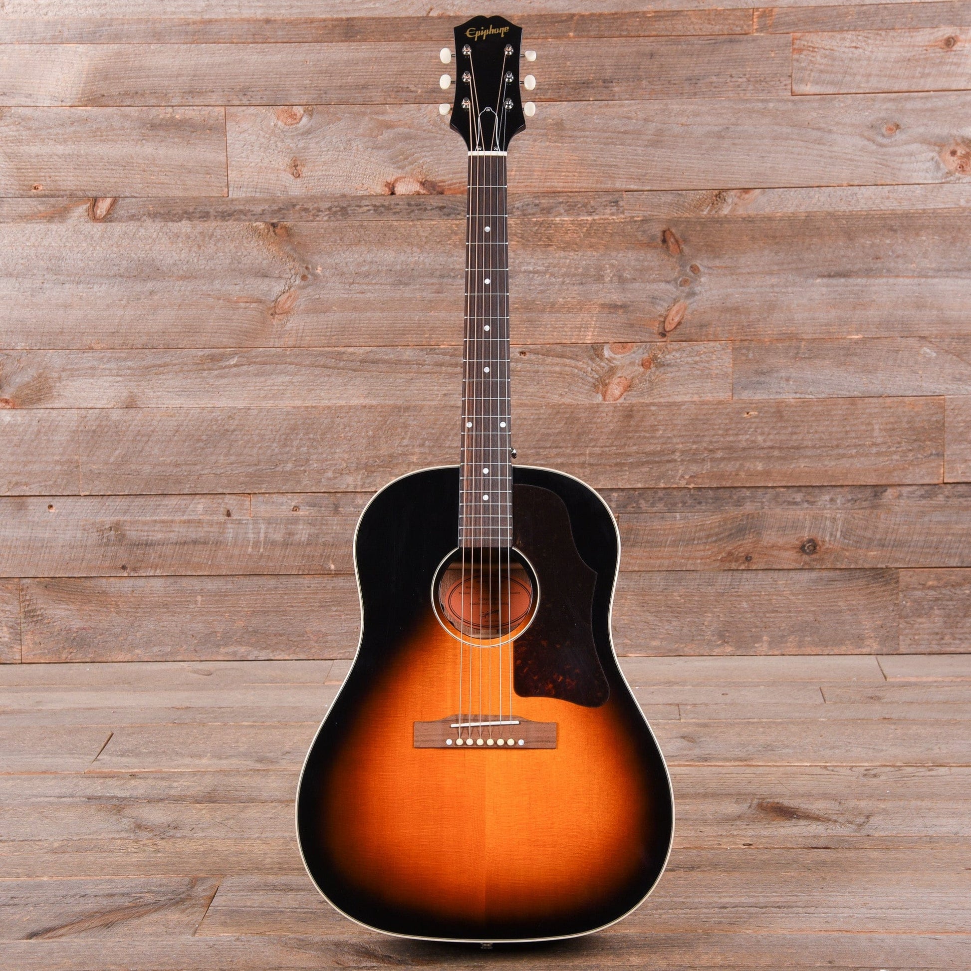 Epiphone Inspired by Gibson J-45 Aged Vintage Sunburst Gloss w/Fishman Sonicore