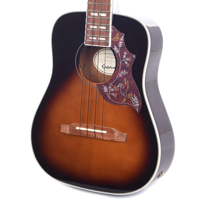 Epiphone Hummingbird Tenor Ukulele Outfit Tobacco Sunburst Folk Instruments / Ukuleles