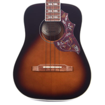 Epiphone Hummingbird Tenor Ukulele Outfit Tobacco Sunburst Folk Instruments / Ukuleles