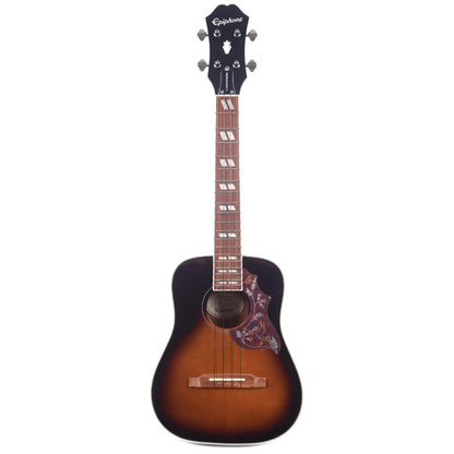 Epiphone Hummingbird Tenor Ukulele Outfit Tobacco Sunburst Folk Instruments / Ukuleles