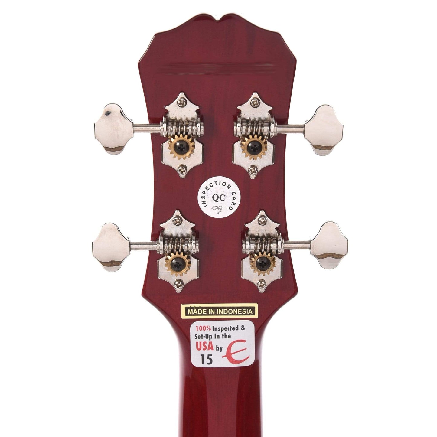 Epiphone Les Paul Tenor Ukulele Acoustic-Electric Outfit Heritage Cherry Sunburst Folk Instruments / Ukuleles