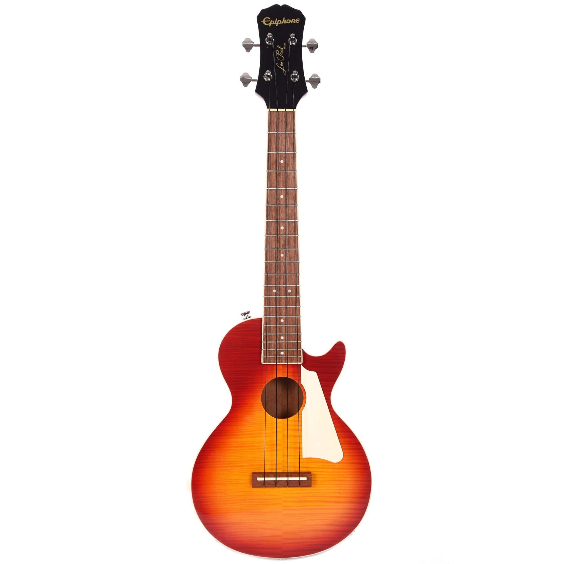 Epiphone Les Paul Tenor Ukulele Acoustic-Electric Outfit Heritage Cherry Sunburst Folk Instruments / Ukuleles