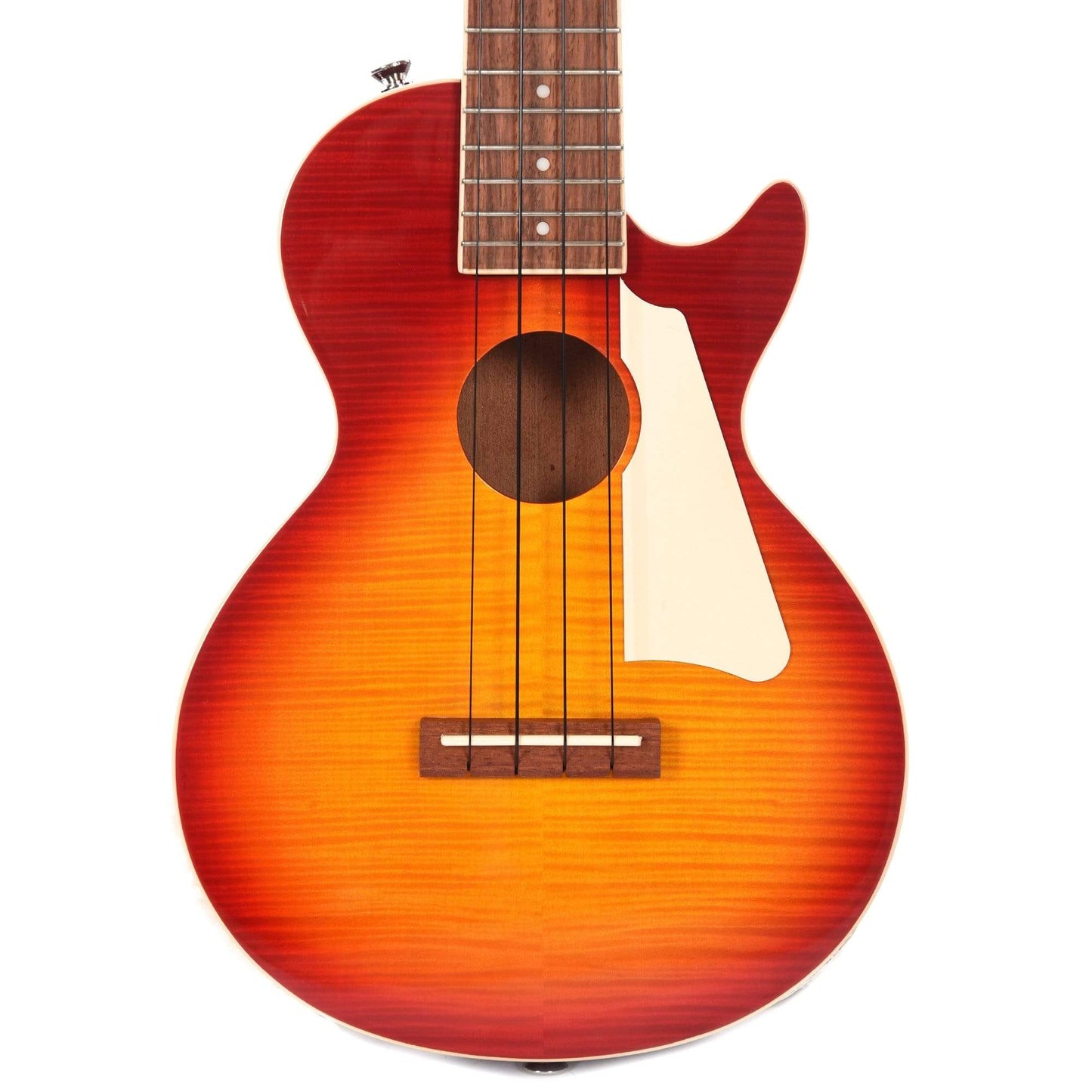 Epiphone Les Paul Tenor Ukulele Acoustic-Electric Outfit Heritage Cherry Sunburst Folk Instruments / Ukuleles