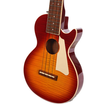 Epiphone Les Paul Tenor Ukulele Acoustic-Electric Outfit Heritage Cherry Sunburst Folk Instruments / Ukuleles