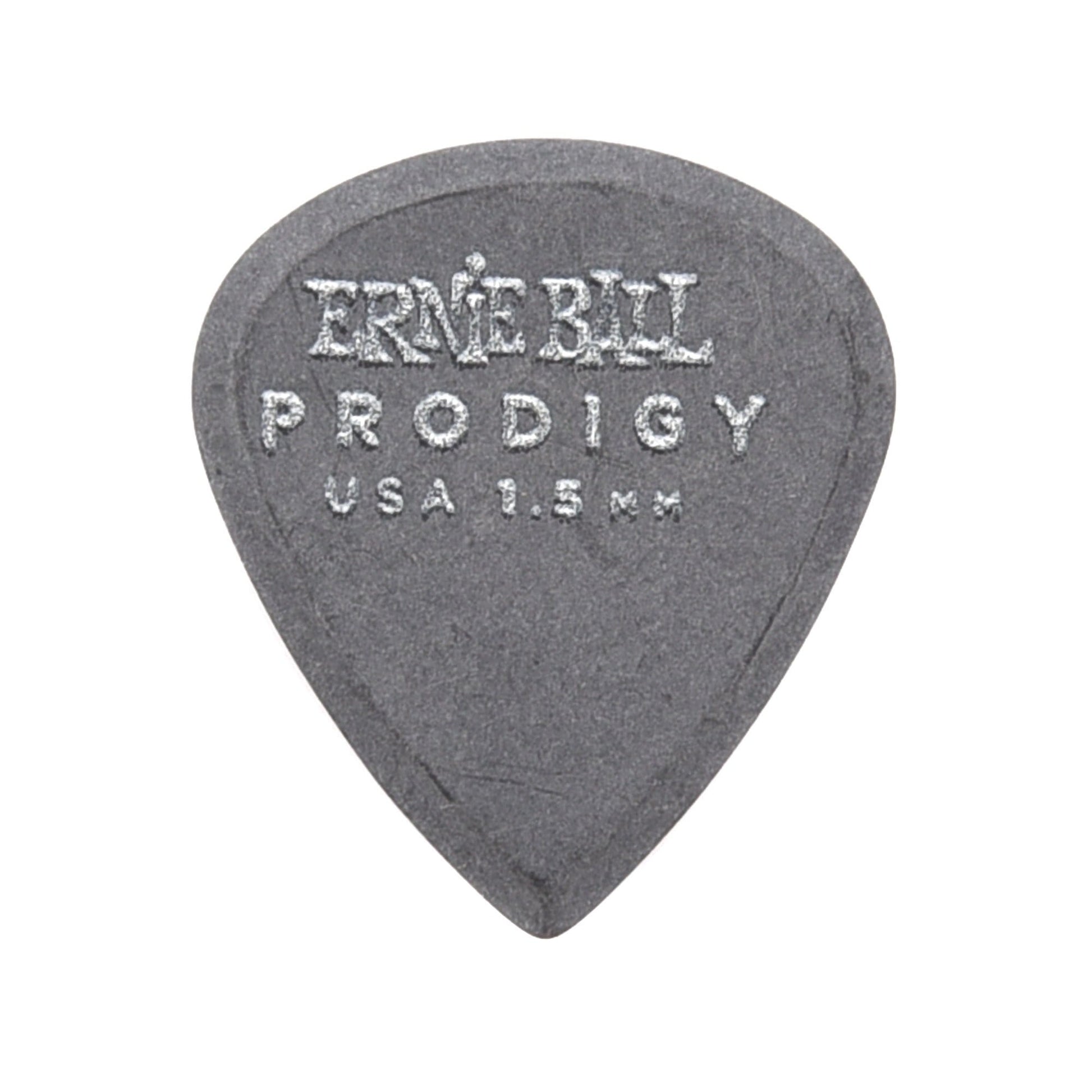 Ernie Ball Prodigy Black 3s Mini 1.5mm Picks 4 Pack (24) Bundle Accessories / Picks