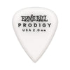 Ernie Ball Prodigy White 1s Standard 2.0mm Picks 2 Pack (12) Bundle Accessories / Picks