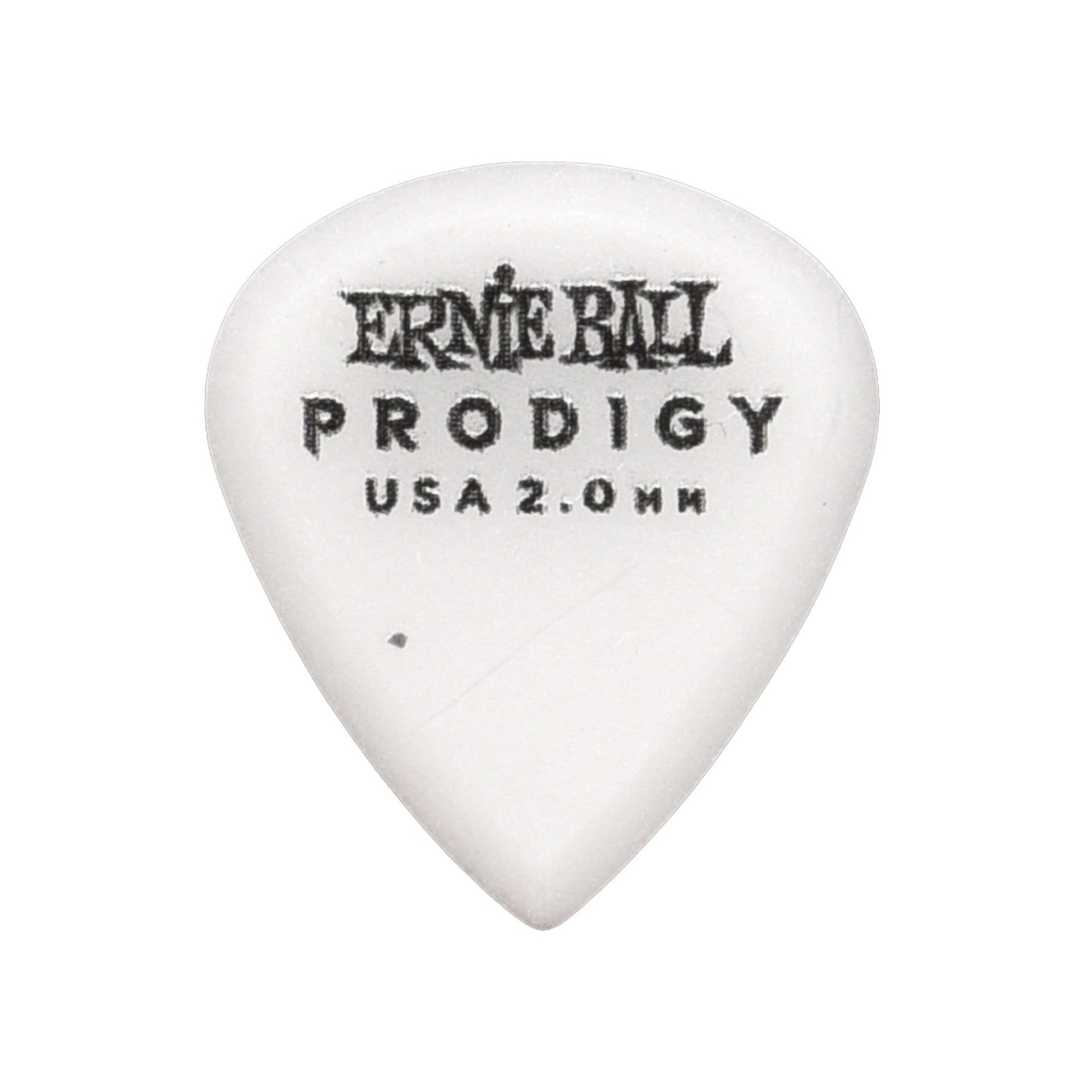 Ernie Ball Prodigy White 3s Mini 2.0 mm Picks 6-Pack Accessories / Picks