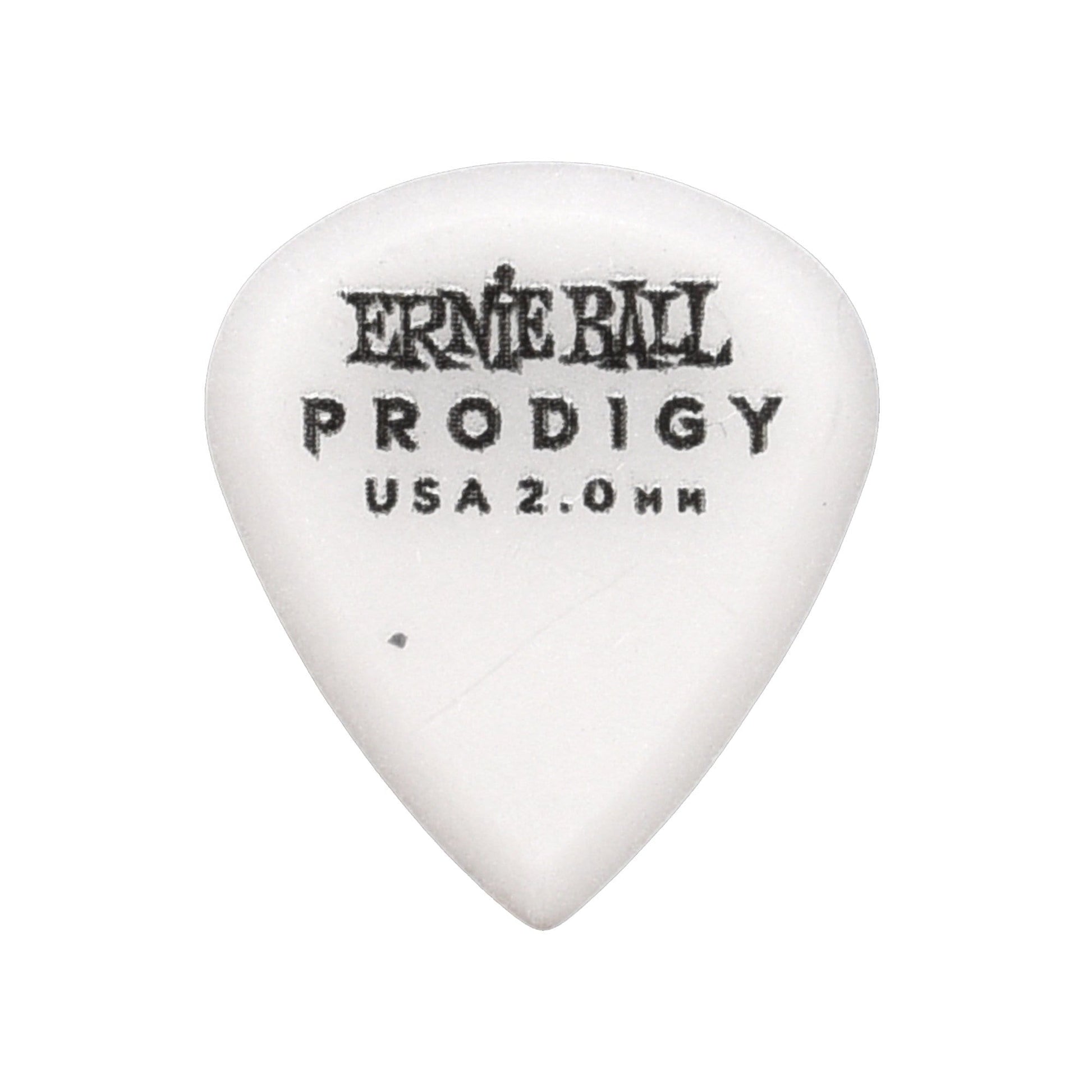 Ernie Ball Prodigy White 3s Mini 2.0 mm Picks 6-Pack Accessories / Picks