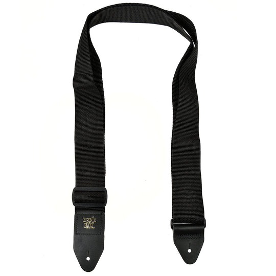 Ernie Ball 4037 Black Polypro Guitar Strap Accessories / Straps