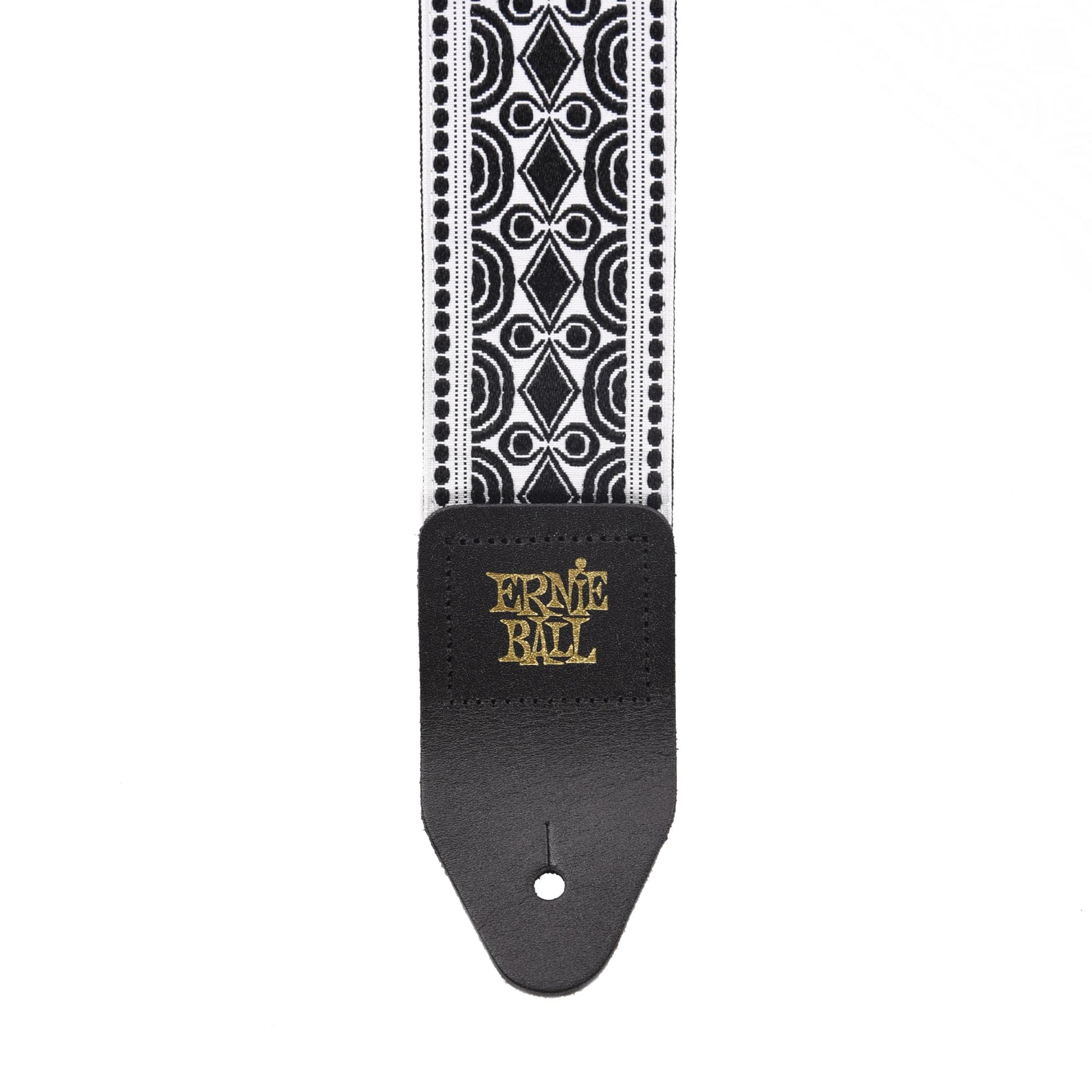 Ernie Ball Beatnik Black Jacquard Strap Accessories / Straps