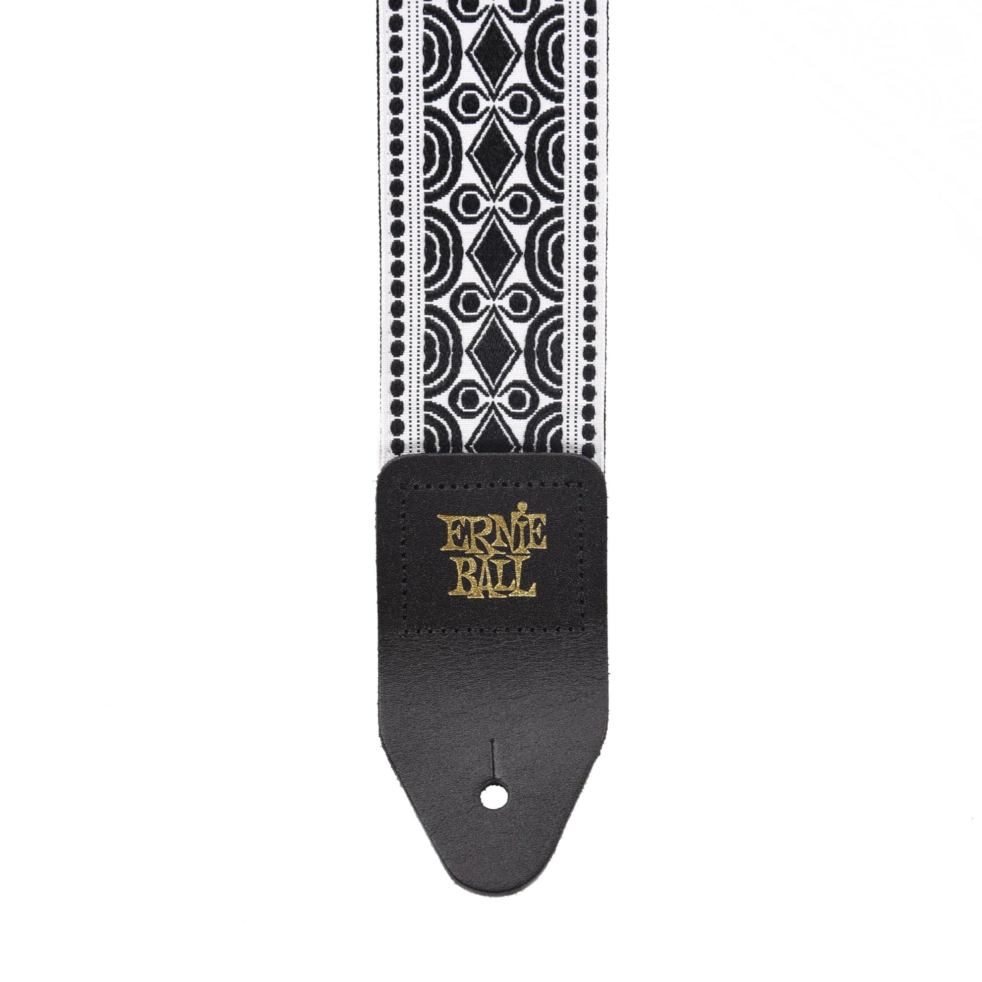 Ernie Ball Beatnik Black Jacquard Strap Accessories / Straps