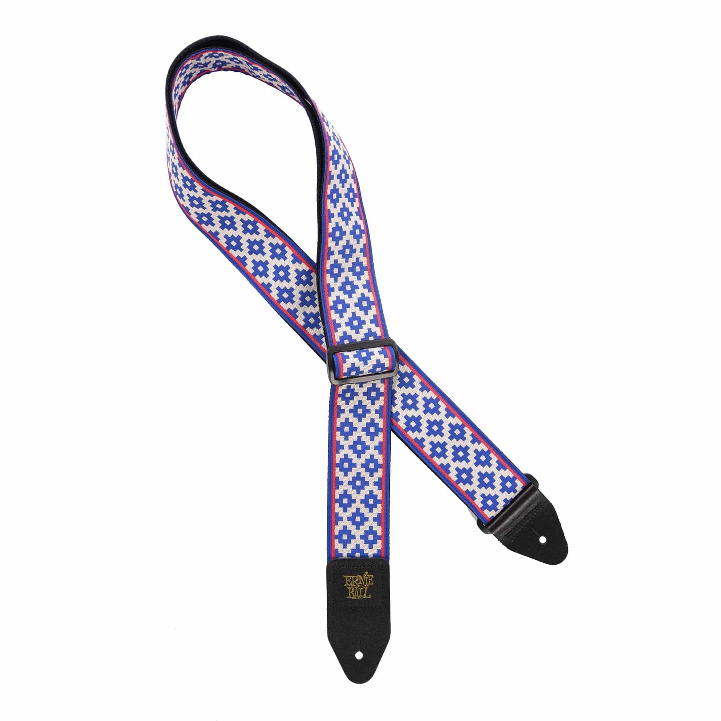 Ernie Ball Blue Crux Jacquard Strap Accessories / Straps