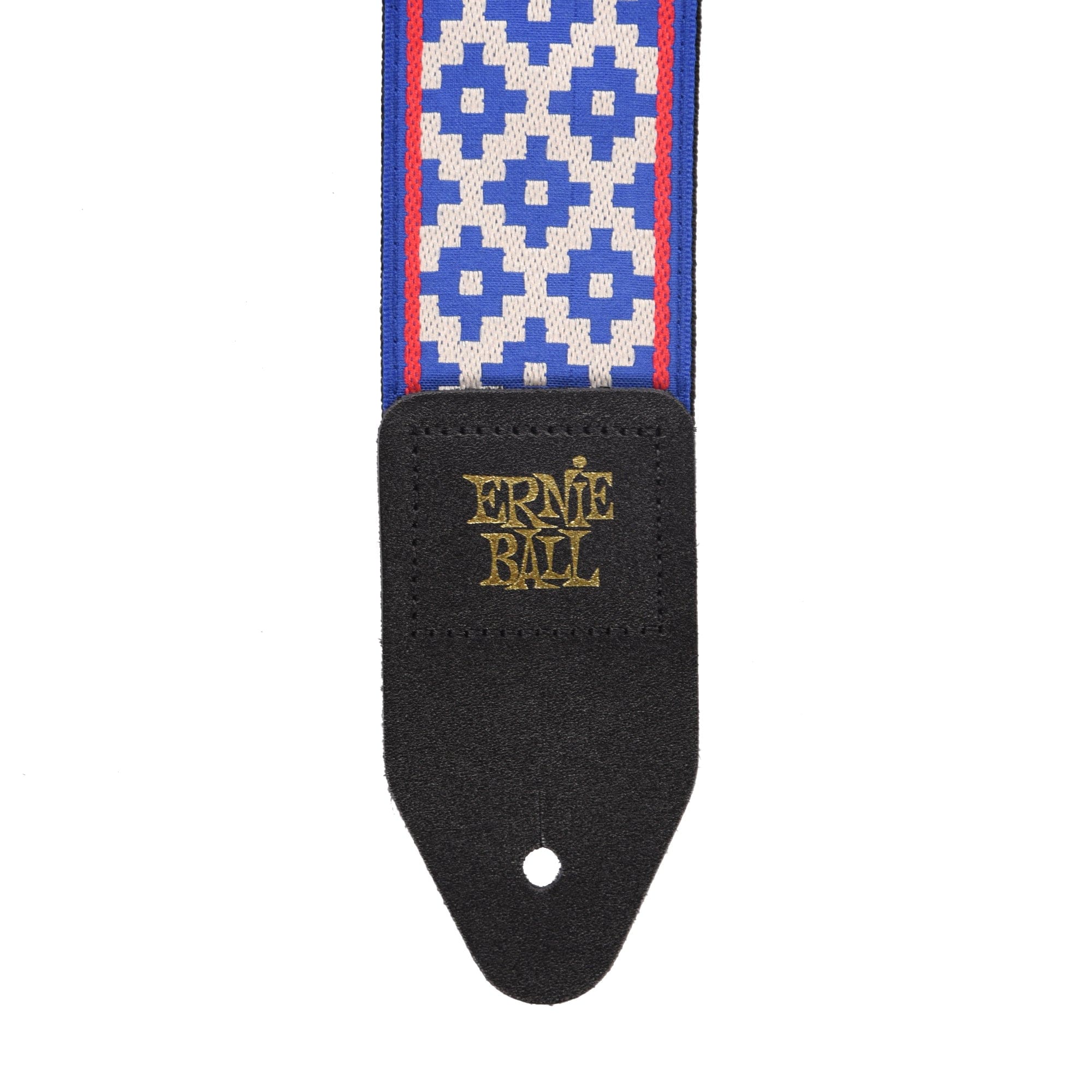 Ernie Ball Blue Crux Jacquard Strap Accessories / Straps