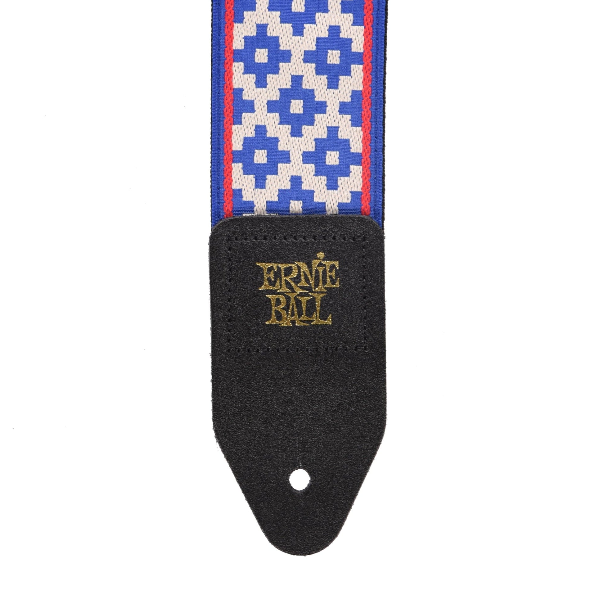 Ernie Ball Blue Crux Jacquard Strap Accessories / Straps
