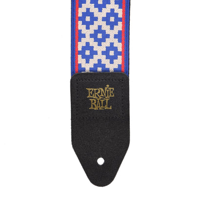 Ernie Ball Blue Crux Jacquard Strap Accessories / Straps