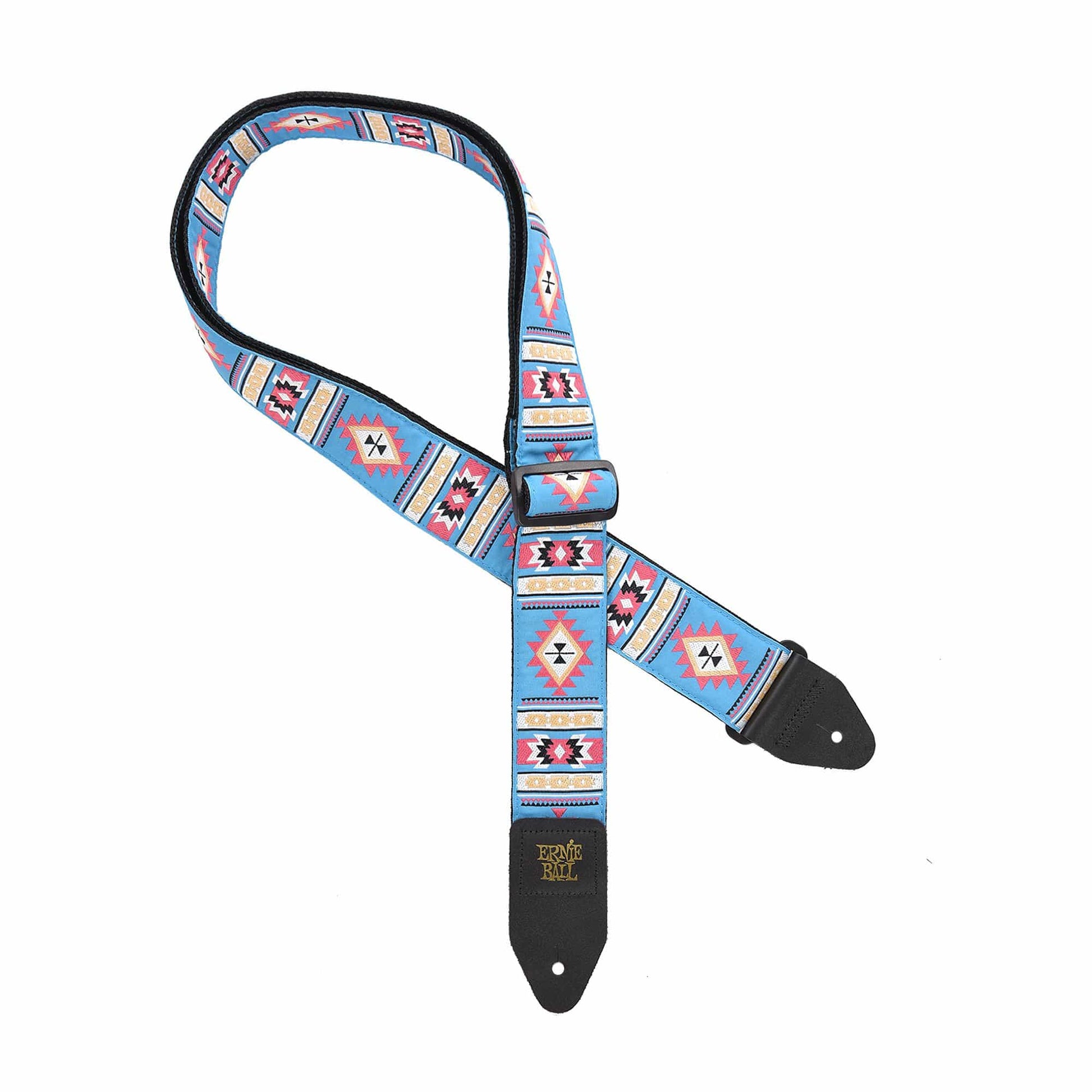Ernie Ball Sedona Blue Jacquard Strap Accessories / Straps