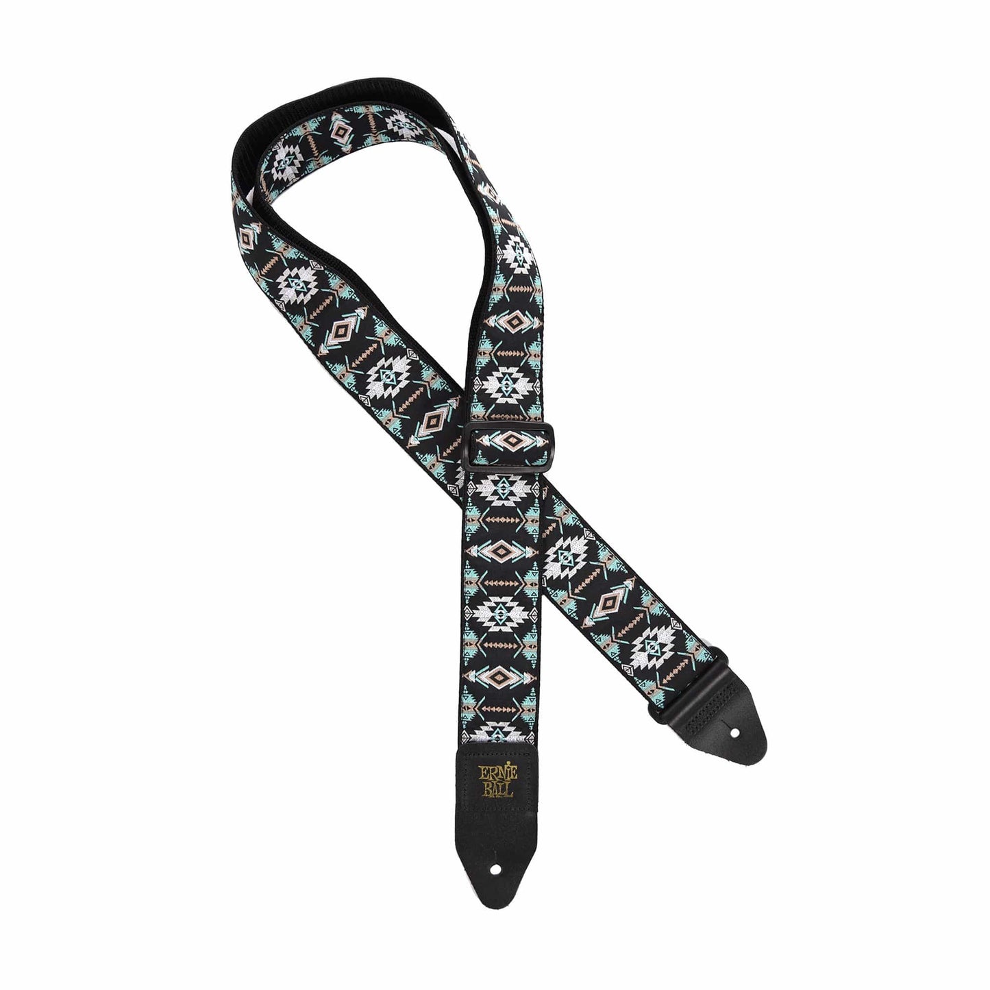 Ernie Ball Southwestern Turquoise Jacquard Strap Accessories / Straps