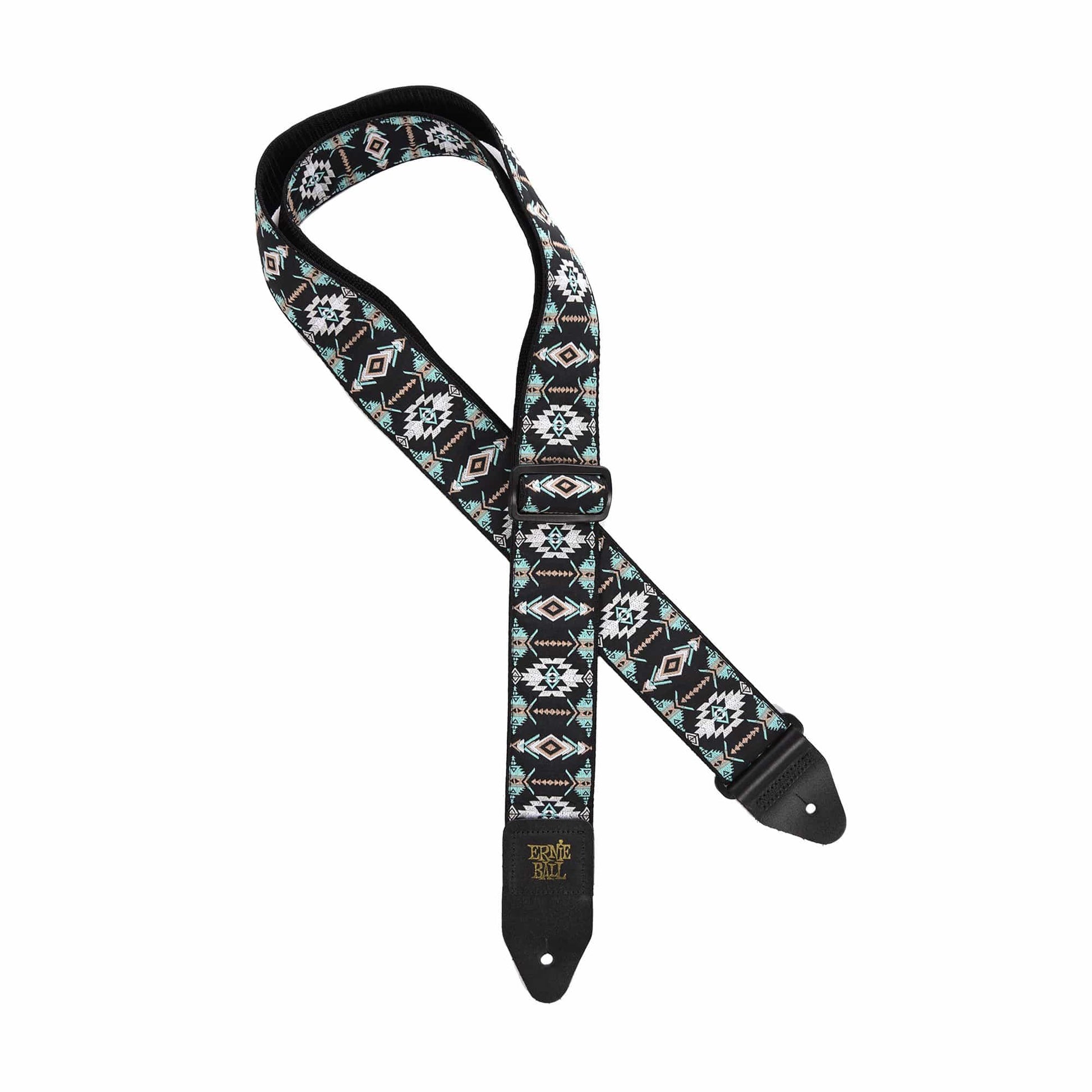 Ernie Ball Southwestern Turquoise Jacquard Strap Accessories / Straps
