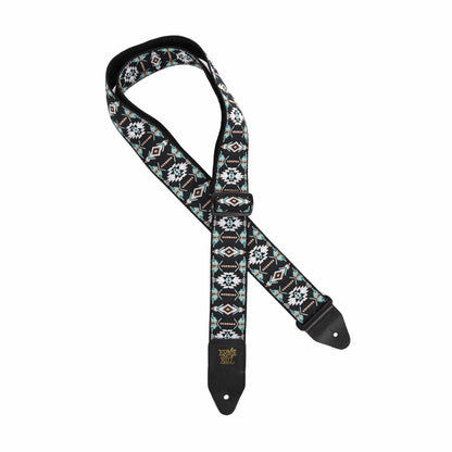 Ernie Ball Southwestern Turquoise Jacquard Strap Accessories / Straps