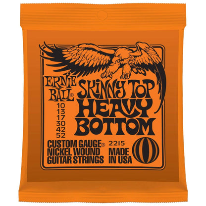 Ernie Ball 2215 Skinny Top Hvy Bot 10-52 (6 Pack Bundle) Accessories / Strings / Guitar Strings