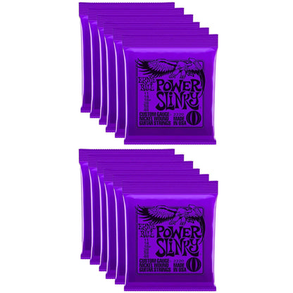 Ernie Ball 2220 Power Slinky 11-48 (12 Pack Bundle) Accessories / Strings / Guitar Strings