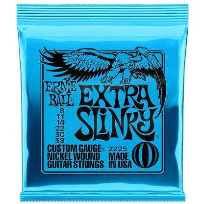 Ernie Ball 2225 Extra Slinky 8-38 (6 Pack Bundle) Accessories / Strings / Guitar Strings