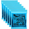 Ernie Ball 2225 Extra Slinky 8-38 (6 Pack Bundle) Accessories / Strings / Guitar Strings