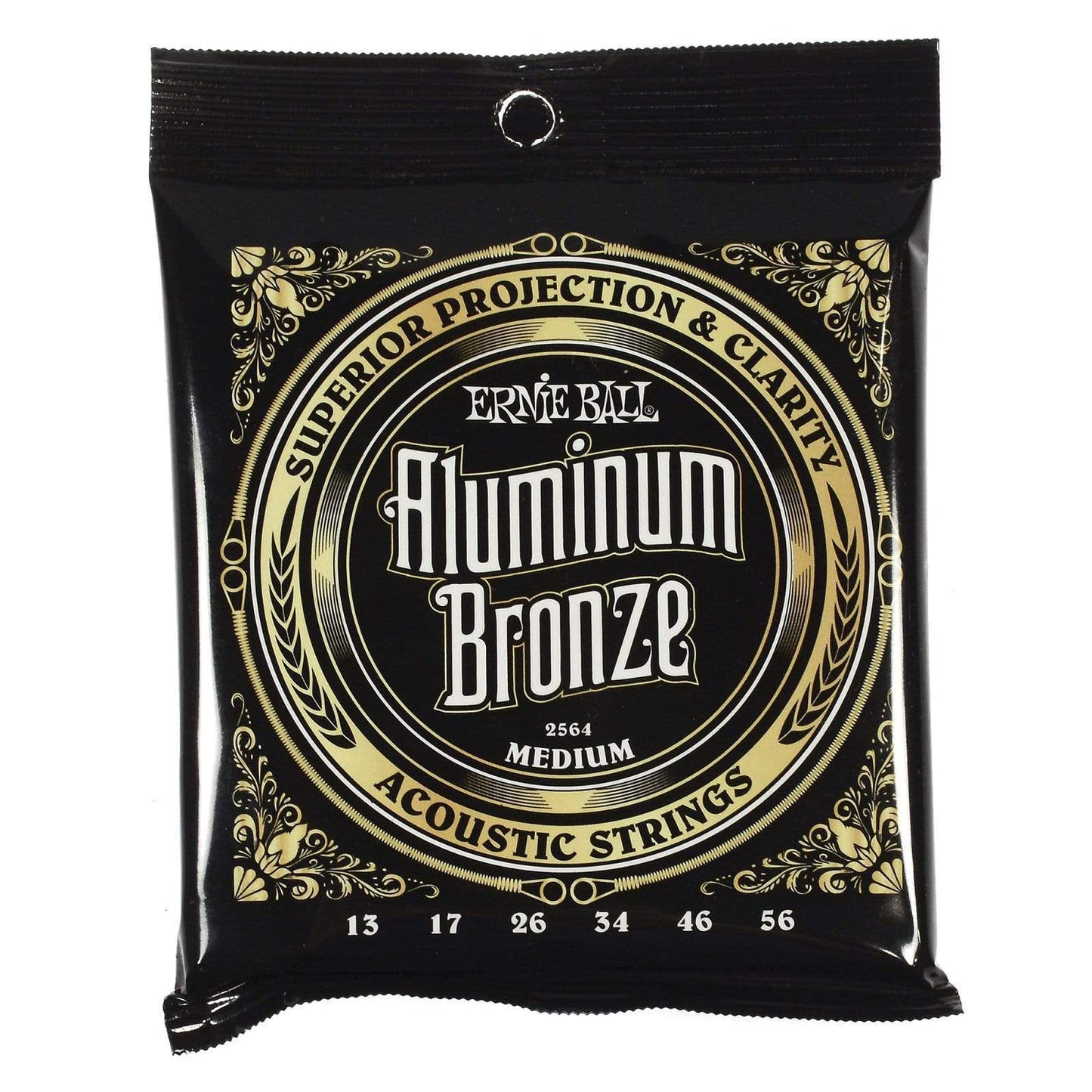 Ernie Ball 2564 Aluminum Bronze Medium 13-56 Accessories / Strings / Guitar Strings
