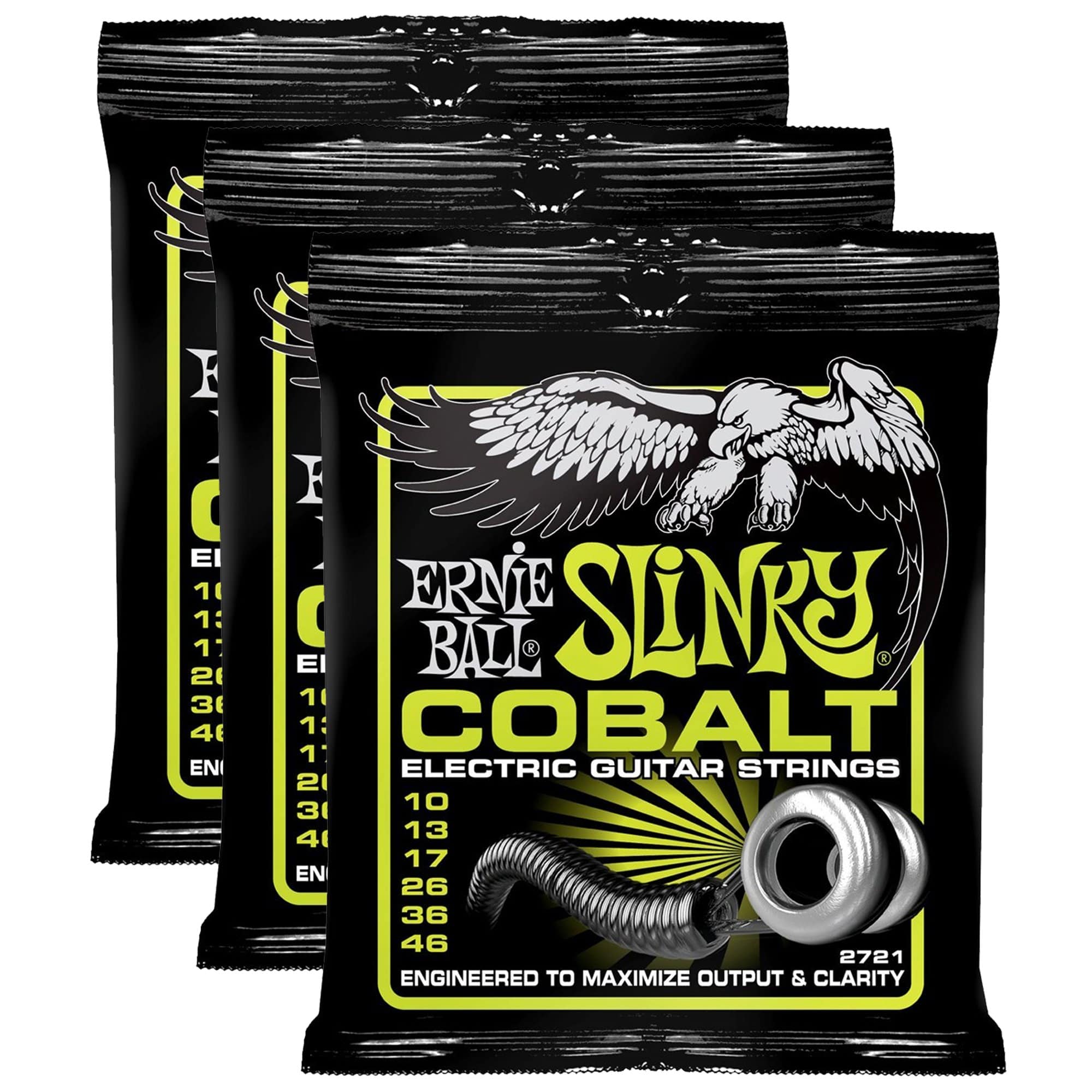 Ernie Ball 2721 Cobalt Regular Slinky 10 46 3 Pack Bundle Chicago ernie-ball-2721-cobalt-regular-slinky-10-46-3-pack-bundle-chicago
