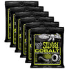 Ernie Ball 2721 Cobalt Regular Slinky 10-46 (6 Pack Bundle) Accessories / Strings / Guitar Strings